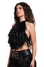 Top Kiara - Negru